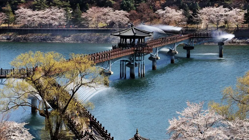 신사장 프로젝트 촬영지 장소 치킨집 인천 용일시장 & 춘천 안동 외 ~ 안동댐 월영교