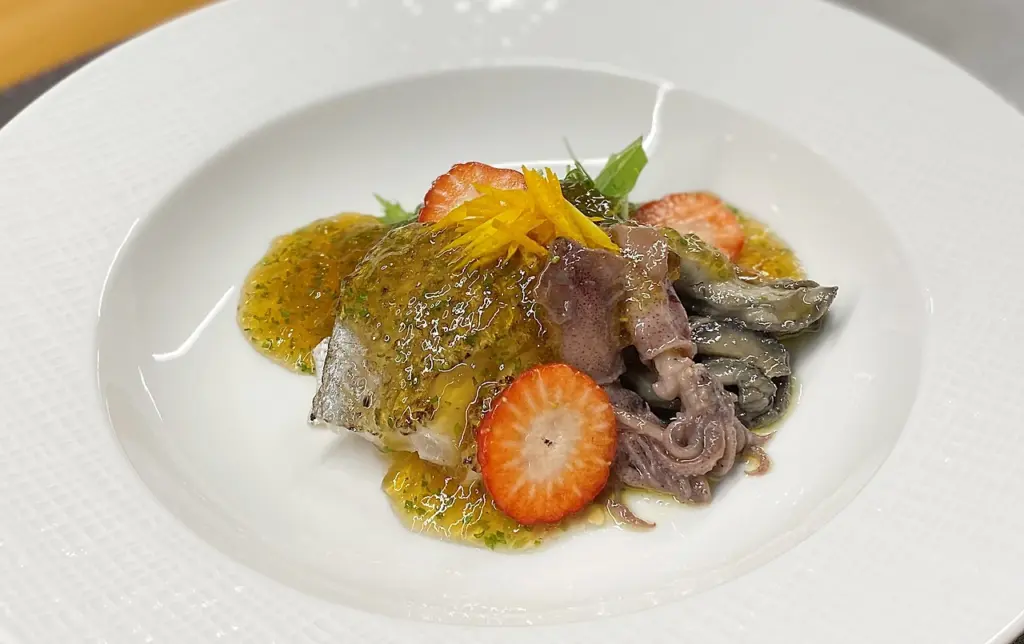 미슐랭 1스타 고료리 켄 김건 셰프 프로필 (흑백요리사 시즌2) 와인쥬레소스를 곁들인 제철 해산물 요리