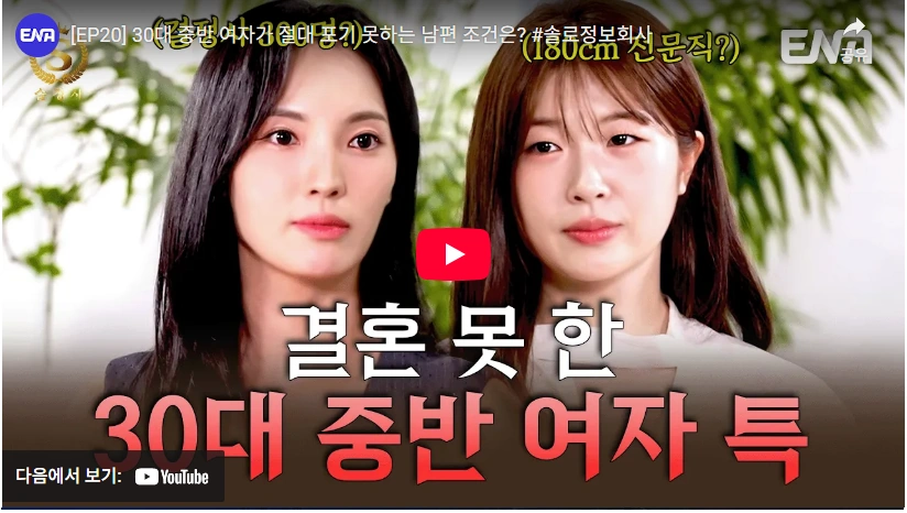 결혼 기피 여자 직업 간스유예플필헤네카 뜻 & 이유 (간스유예기옌교 플필헤네카) 결혼 못한 솔로녀들이 생각하는 남편의 조건