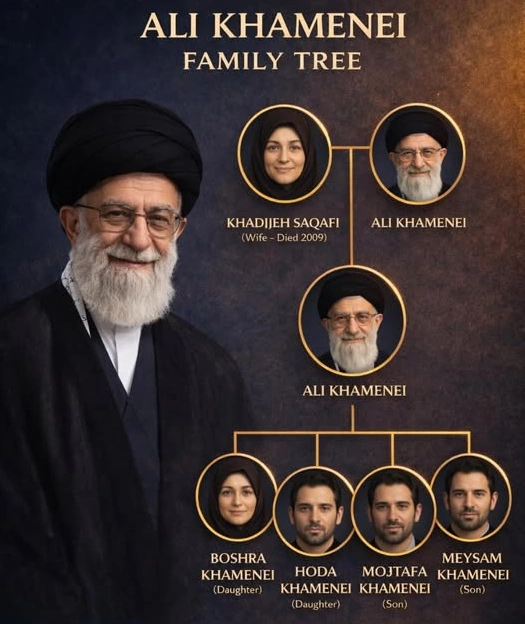 숨겨둔 재산 5조원 이란 최고지도자 모즈타바 하메네이 프로필 & 가족 집안 가계도 이란 하메네이 집안 가계도
