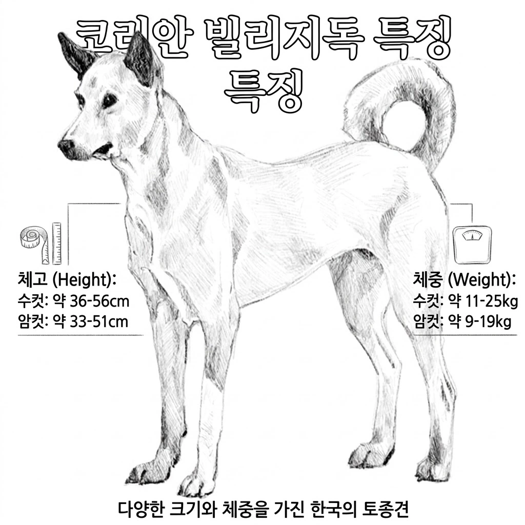 데면데면한 강아지 빌리지독 뜻 품종 특징 & 역사 (빌리지도그) 코리안 빌리지독 특징